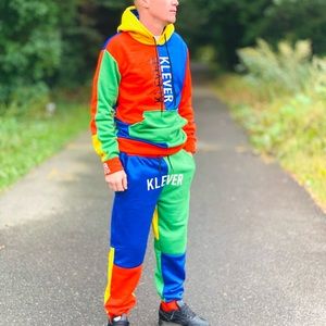 BOLT colorblock sweatsuit